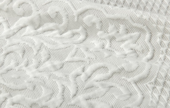 ผ้าม่านอาบน้ําสีเทาอ่อน Jacquard 95% ผ้าม่าน 5% โพลีเอสเตอร์รีไซเคิล